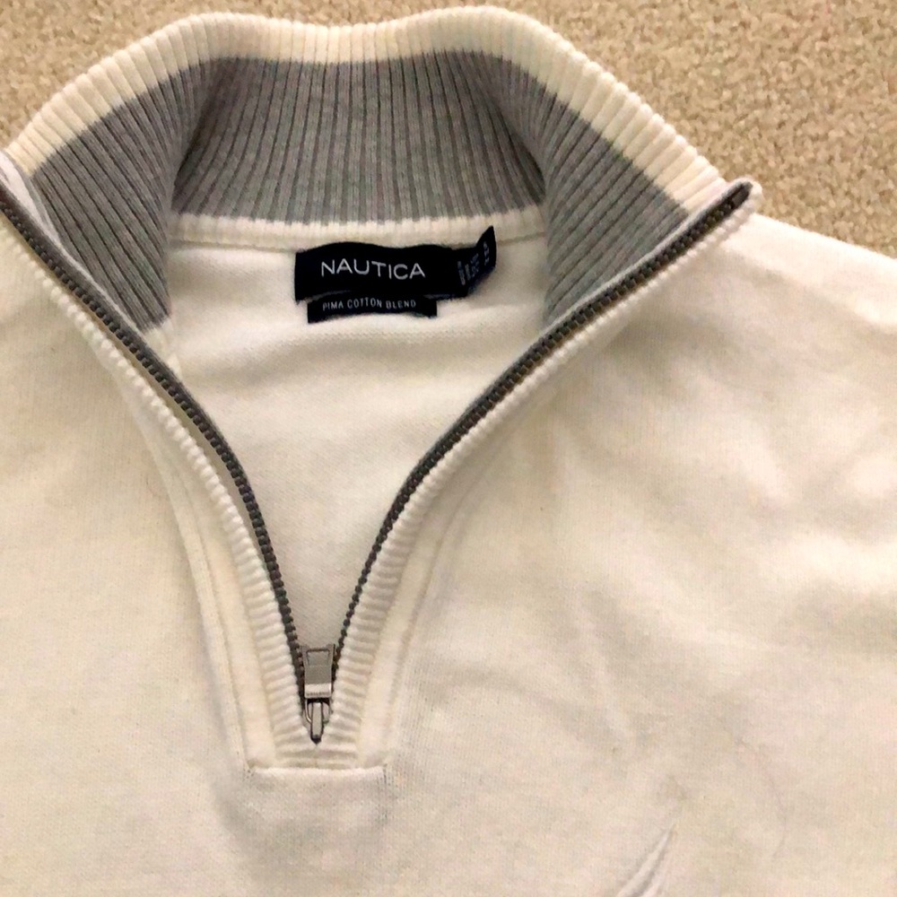 Nautica Quarter Zip- Men’s Small